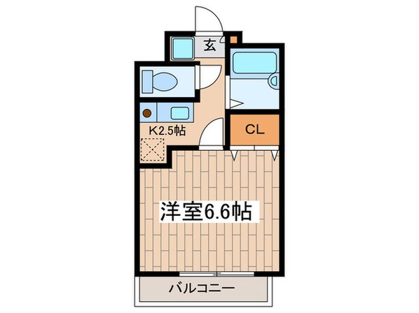 ア－クシテイアレックスの物件間取画像